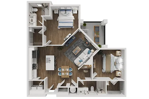 Floor plan B6