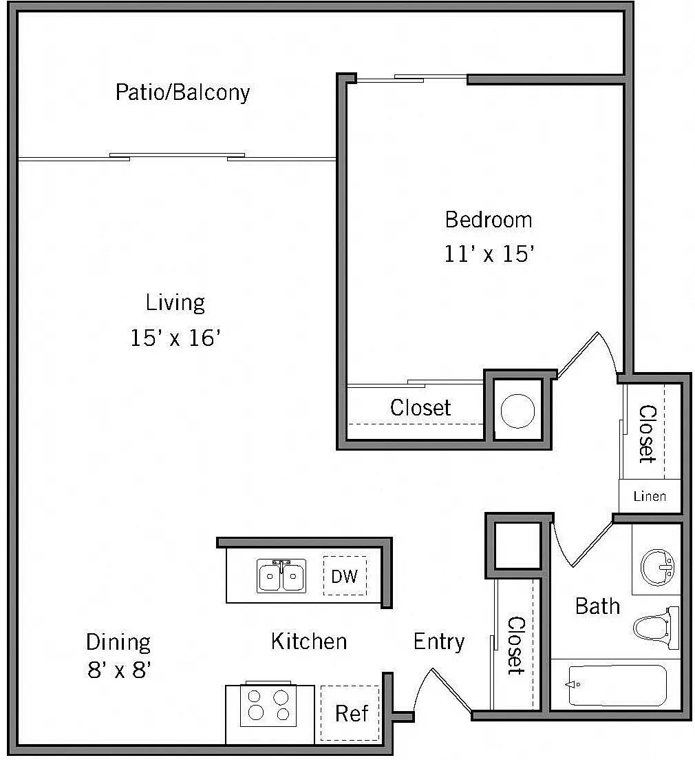 Floor plan 1I