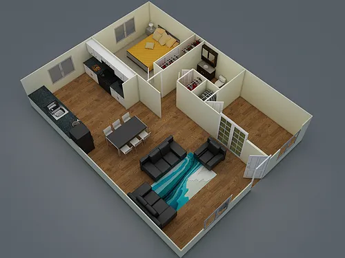 Floor plan Sunset