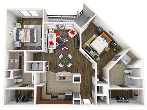 Floor plan Kaley