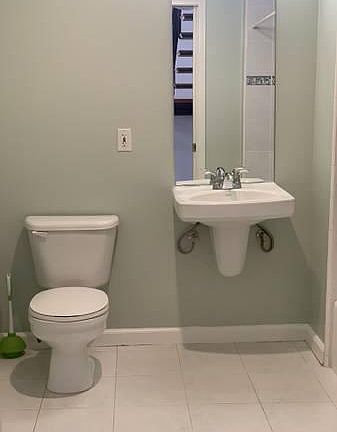 Lower bathroom