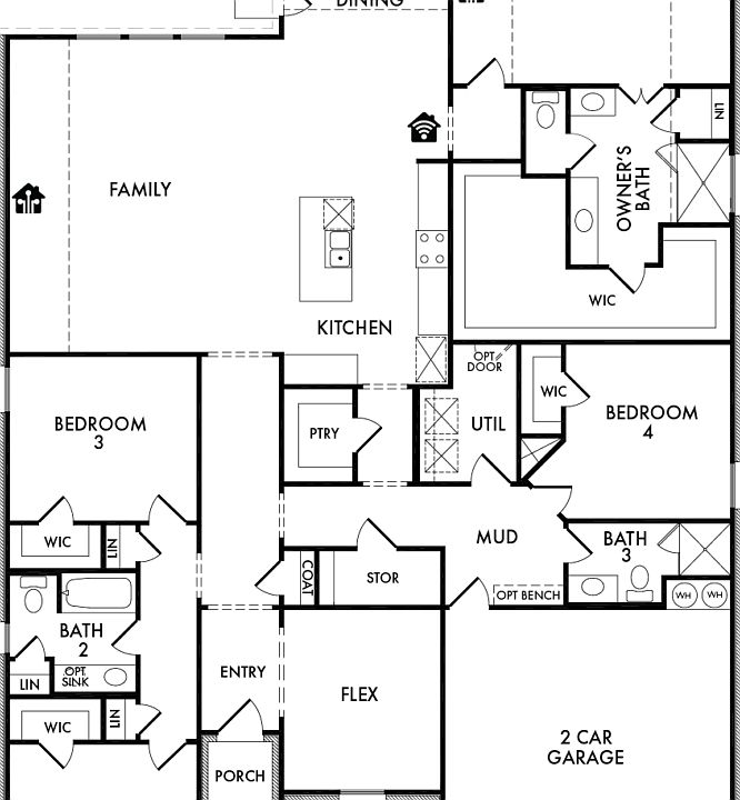 Hampton II Plan, Mountain Valley, Burleson, TX 76028 Zillow