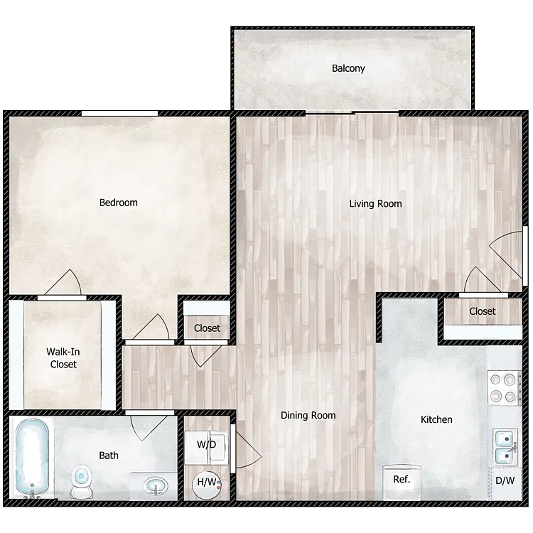 Floor plan Willow