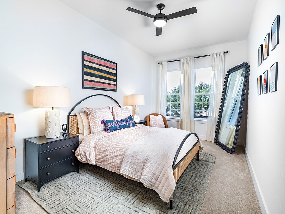 Rest easy in the tranquil comfort of your Modera Trinity apartment bedroom, where relaxation meets style.