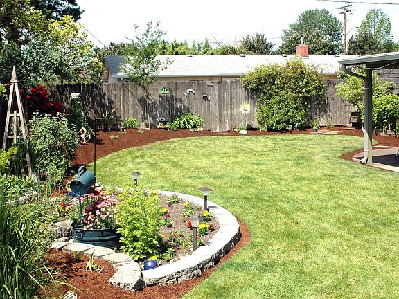 backyard looking west