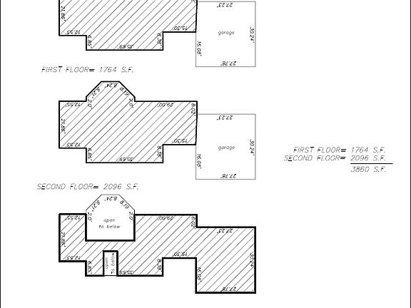 Interior Layout w. Sq. Ft.