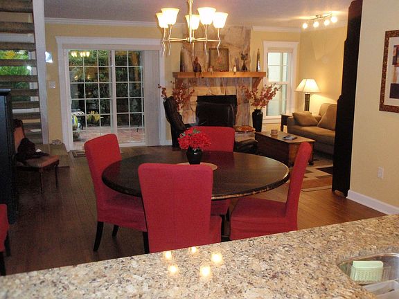 Living area from kitchen