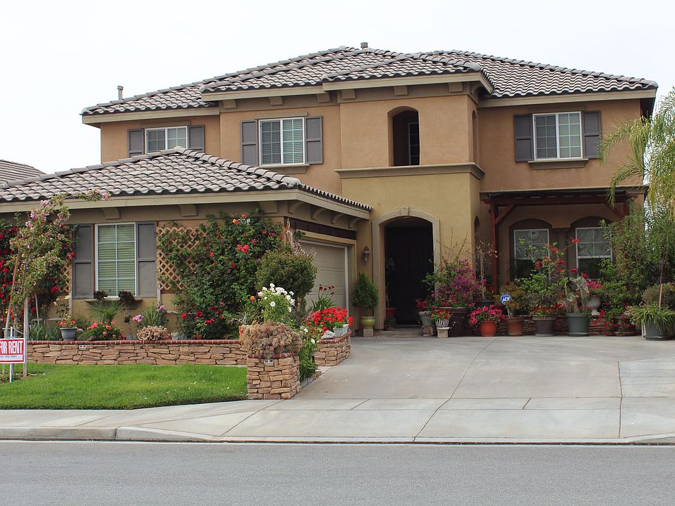 Front view with garden