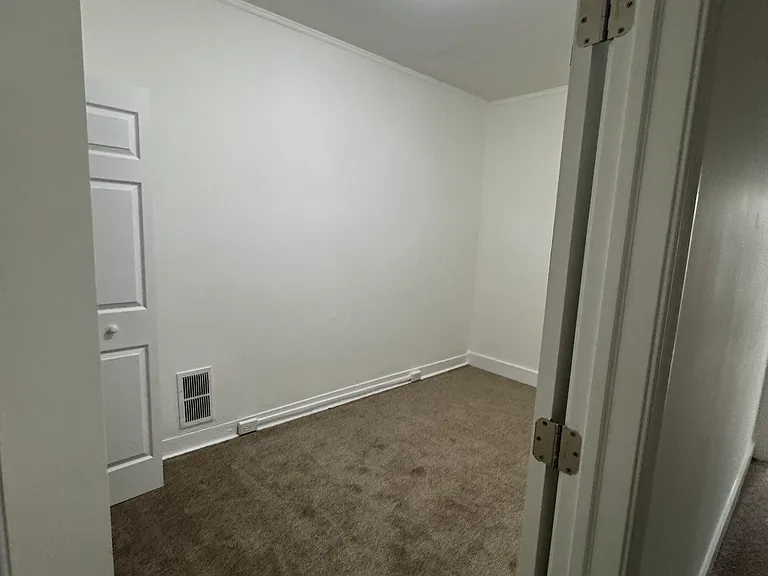2nd room is 8 x 15ft. Vantage point is from the door.