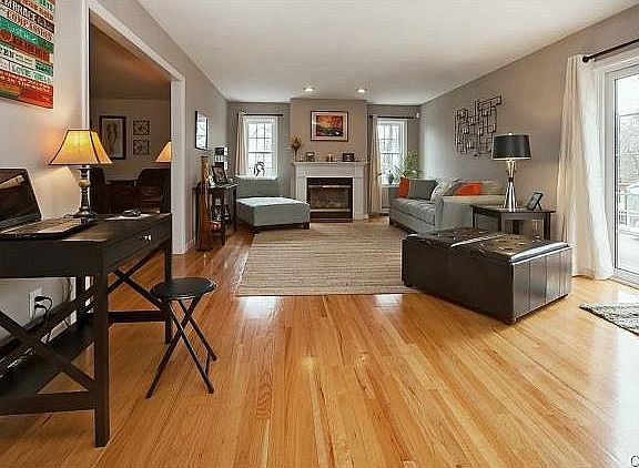 Fireplace before updates