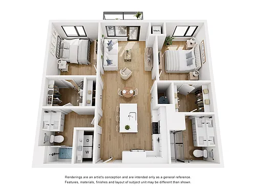 Floor plan B1-1054