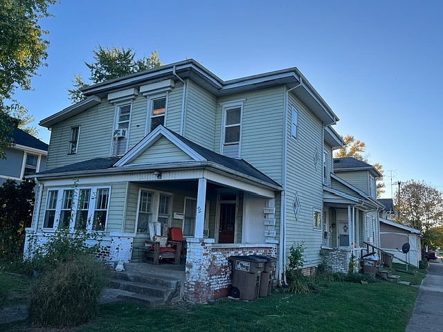 Front view of home - this unit is upstairs left.