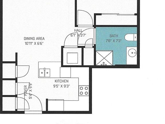2nd image of 1101 Haxall Pt Unit 205