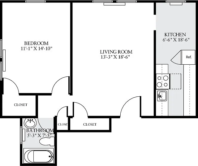 Floor plan 604