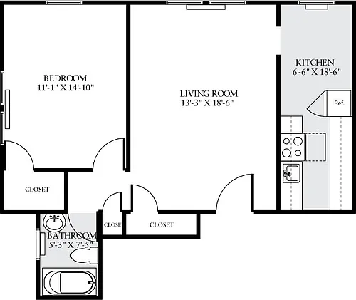 Floor plan 604