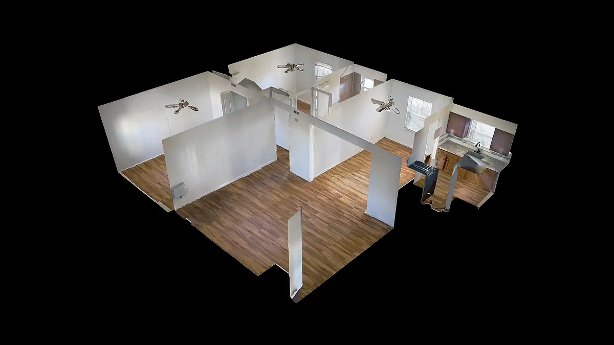 Floor plan 2Beds 1Bath