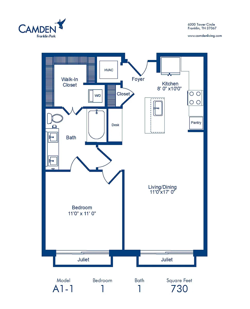 Floor plan A1-1