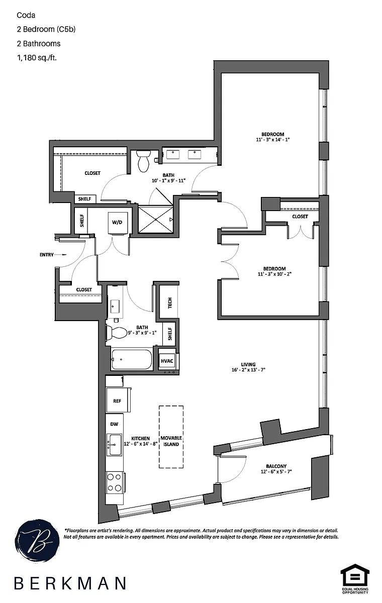 Floor plan Coda