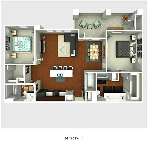 Floor plan B4