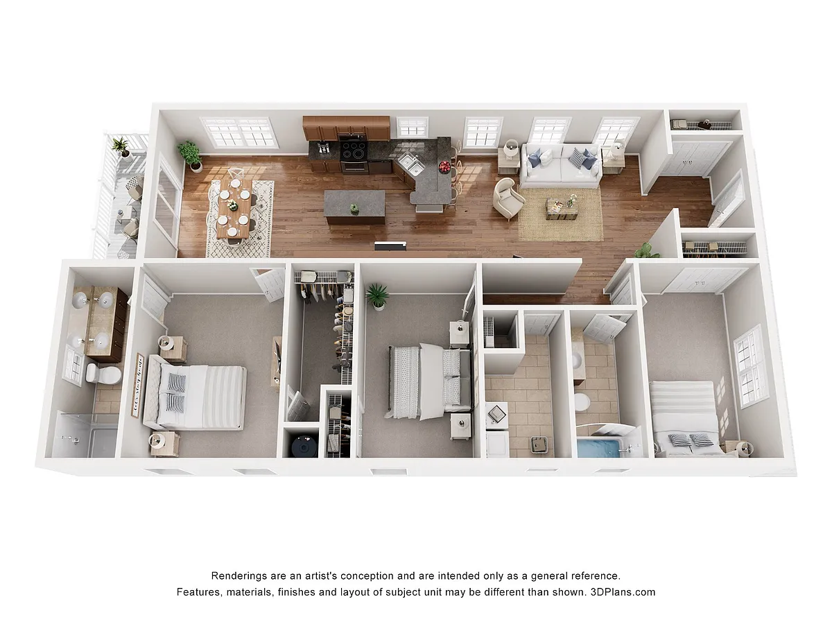 Floor plan Inverness, Jr.