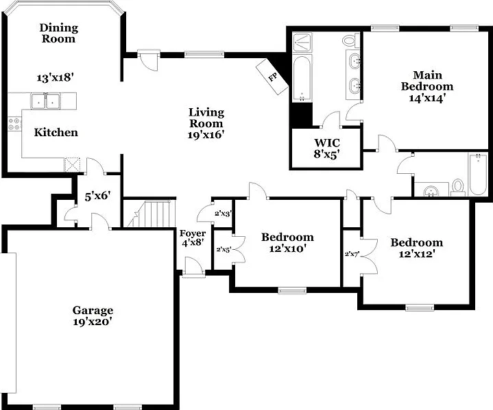 4 bed, 2.0 bath, 1929 sqft, $2,070 — Photo 2