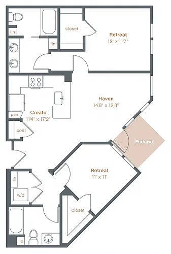 Floor plan B2
