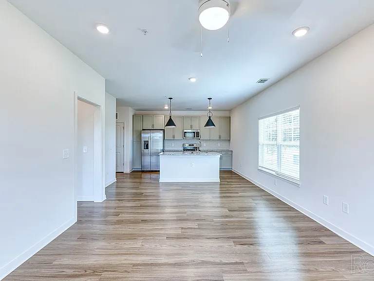 1x1 living room and kitchen