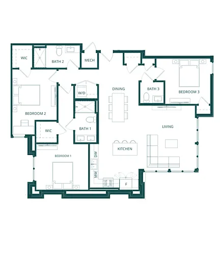 Floor plan C1