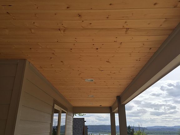T&G Pine under Porch cover
