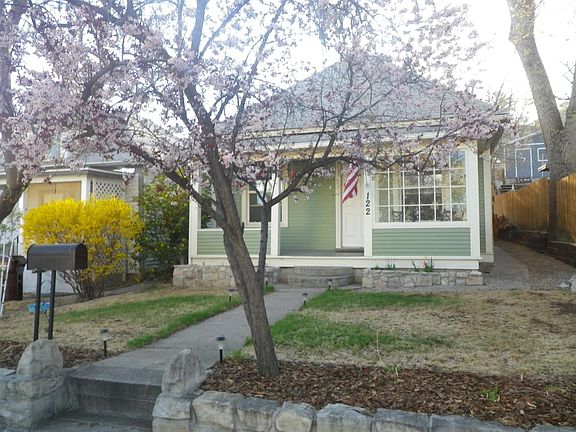 Front with plum tree