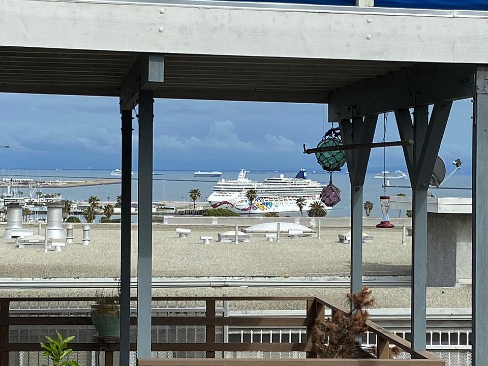 our view out the kitchen