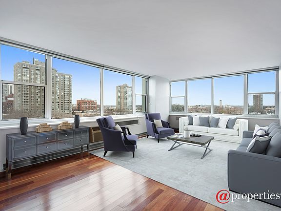 Living Room/Dining with South & West Views