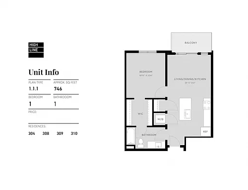 Floor plan HL1.1.1