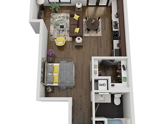 3rd image of 1311 E 8th Ave #405