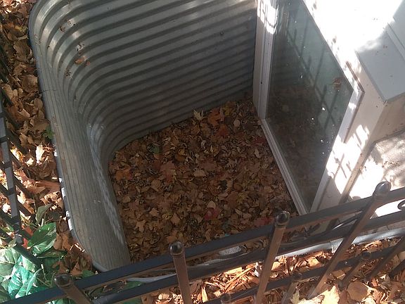 Egress in basement bdrm