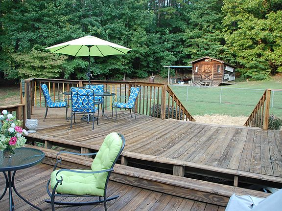 Back Deck off Kitchen