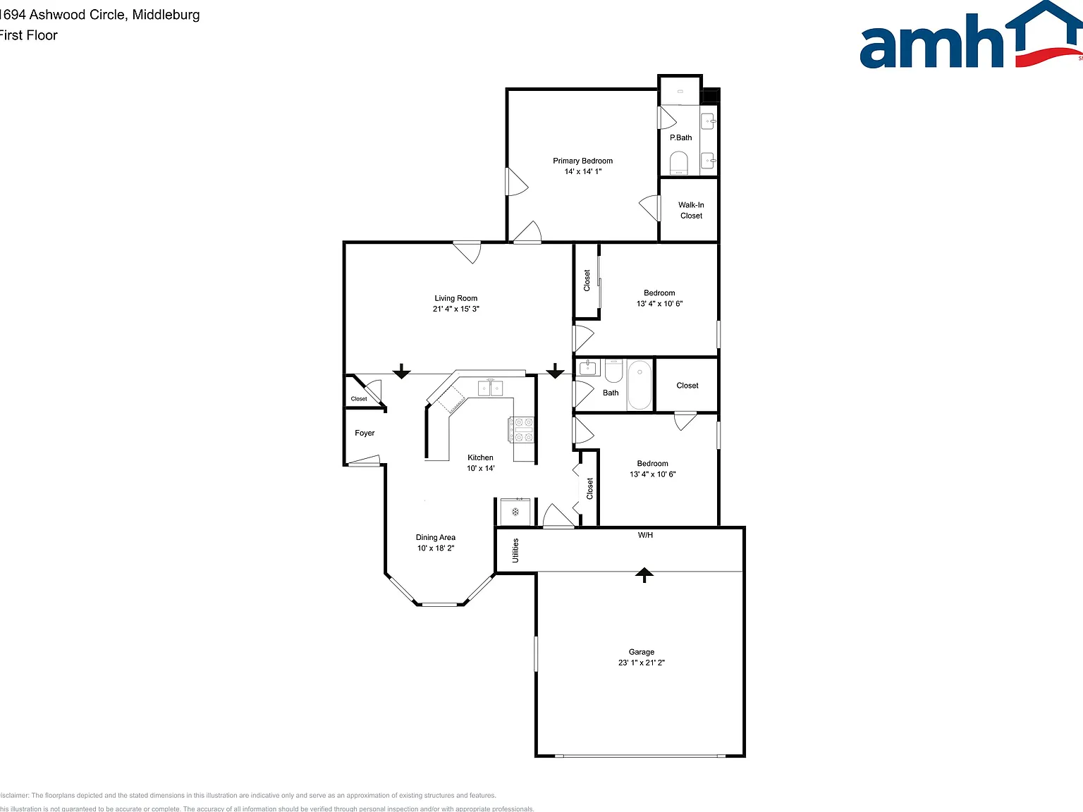 3 bed, 2.0 bath, 1319 sqft, $1,855 — Photo 2