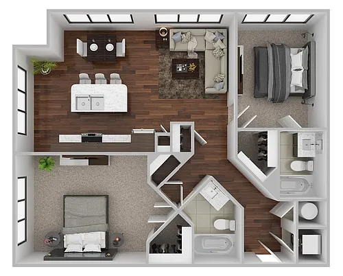 Floor plan Blackwell