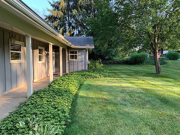 Front Covered Porch-5' x 51'