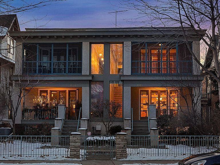 The unit for rent is on the left/north side.