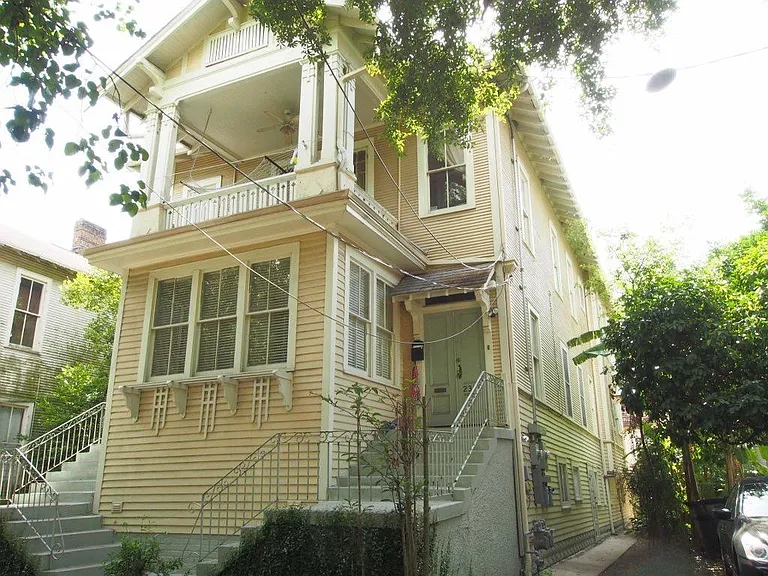 Facade with 2308 front door