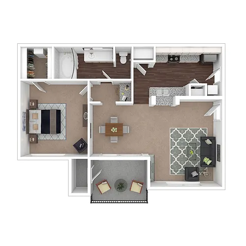 Floor plan San Gabriel
