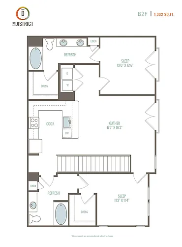Floor plan B2F