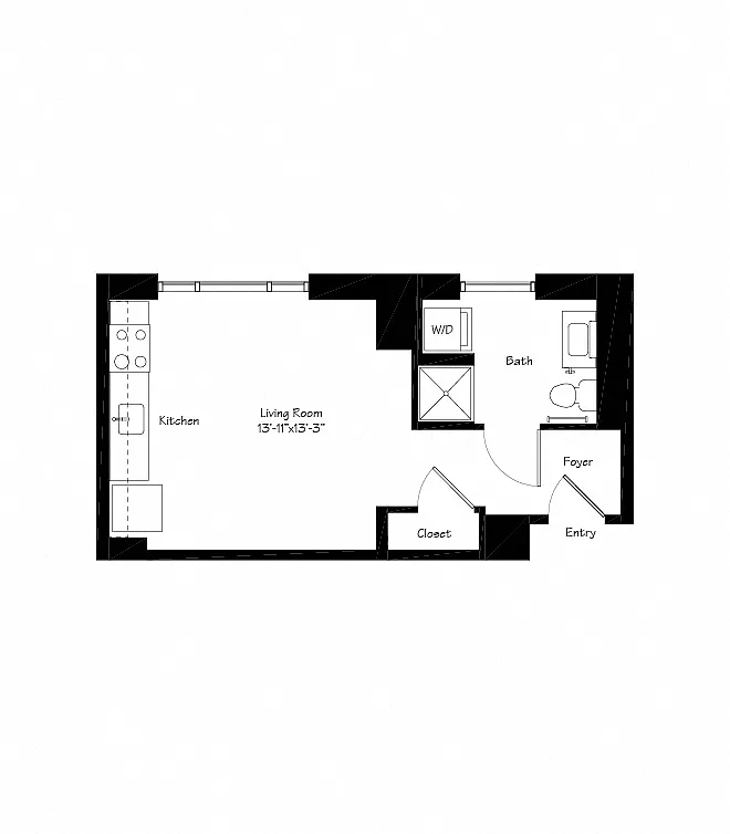 Floor plan STUDIOCR