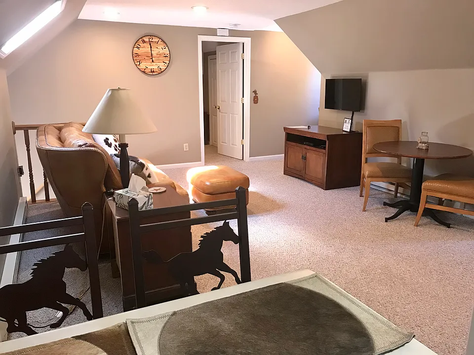 Main living area from kitchen