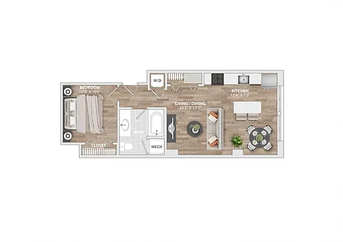 Floor plan A2A