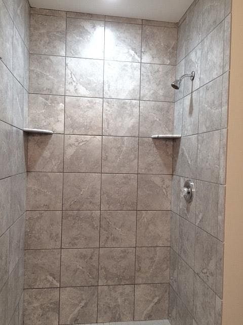 Tiled Shower Bathroom 1