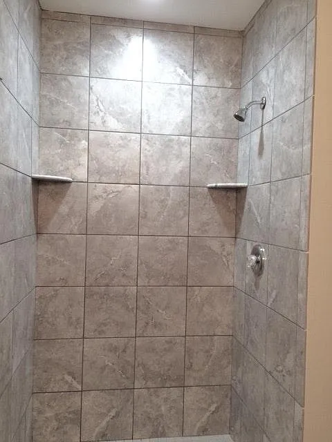 Tiled Shower Bathroom 1