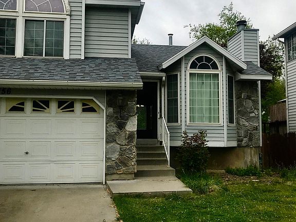 Front of home on a quite cul de sac backs up to a beautiful Mill Creek pond