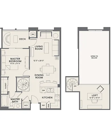 Floor plan BL - Loft